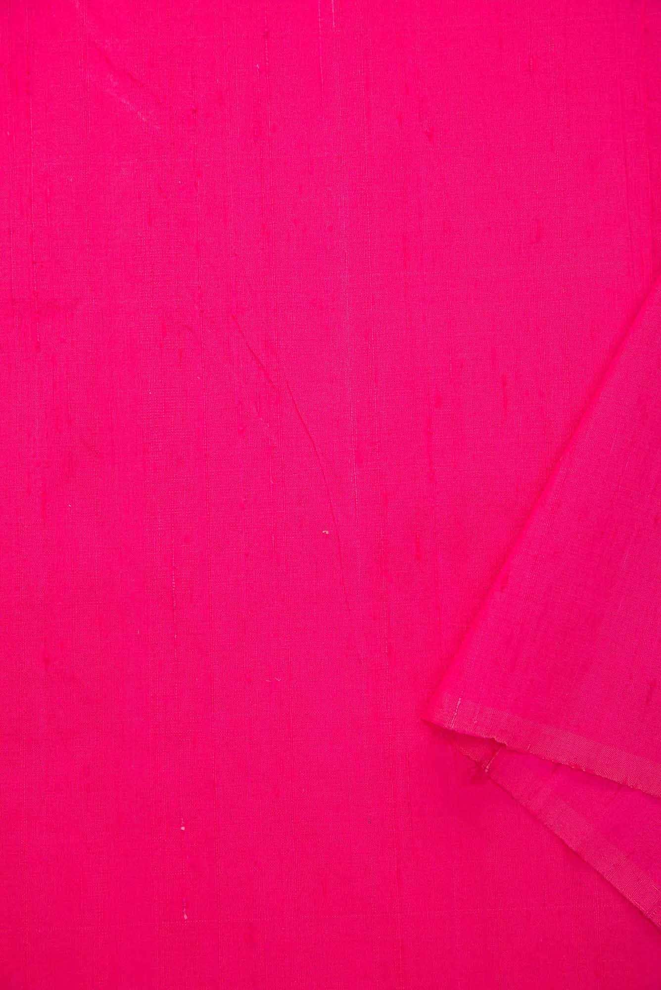 Pink Raw Silk Dress Material