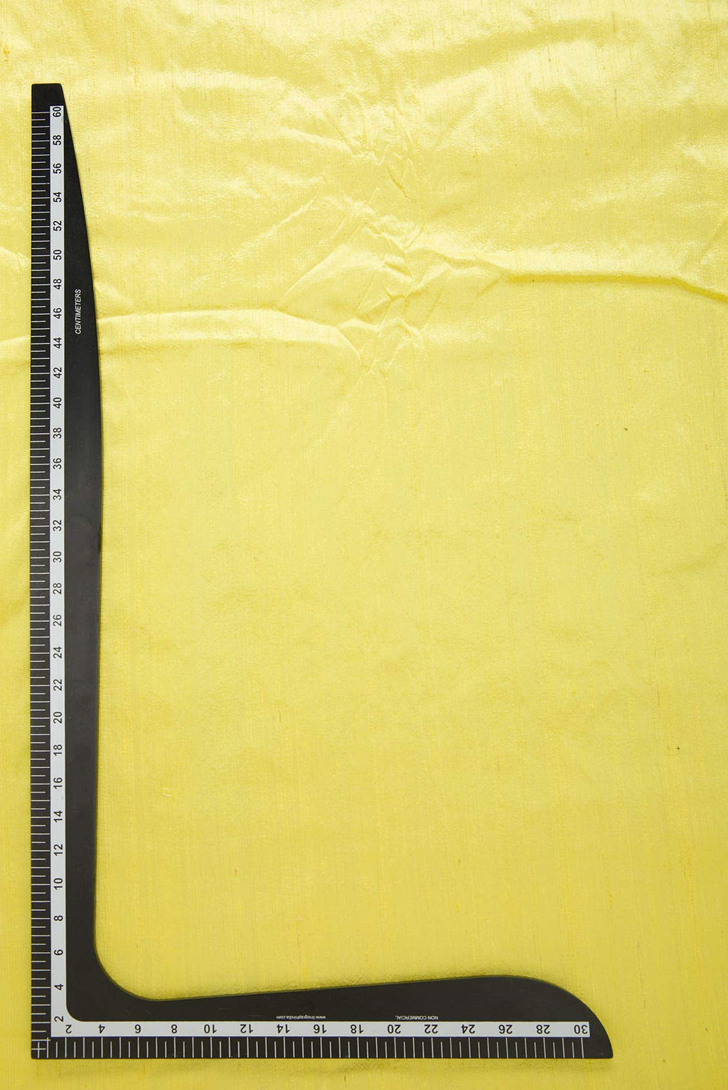 Lemon Yellow Raw Silk Dress Material