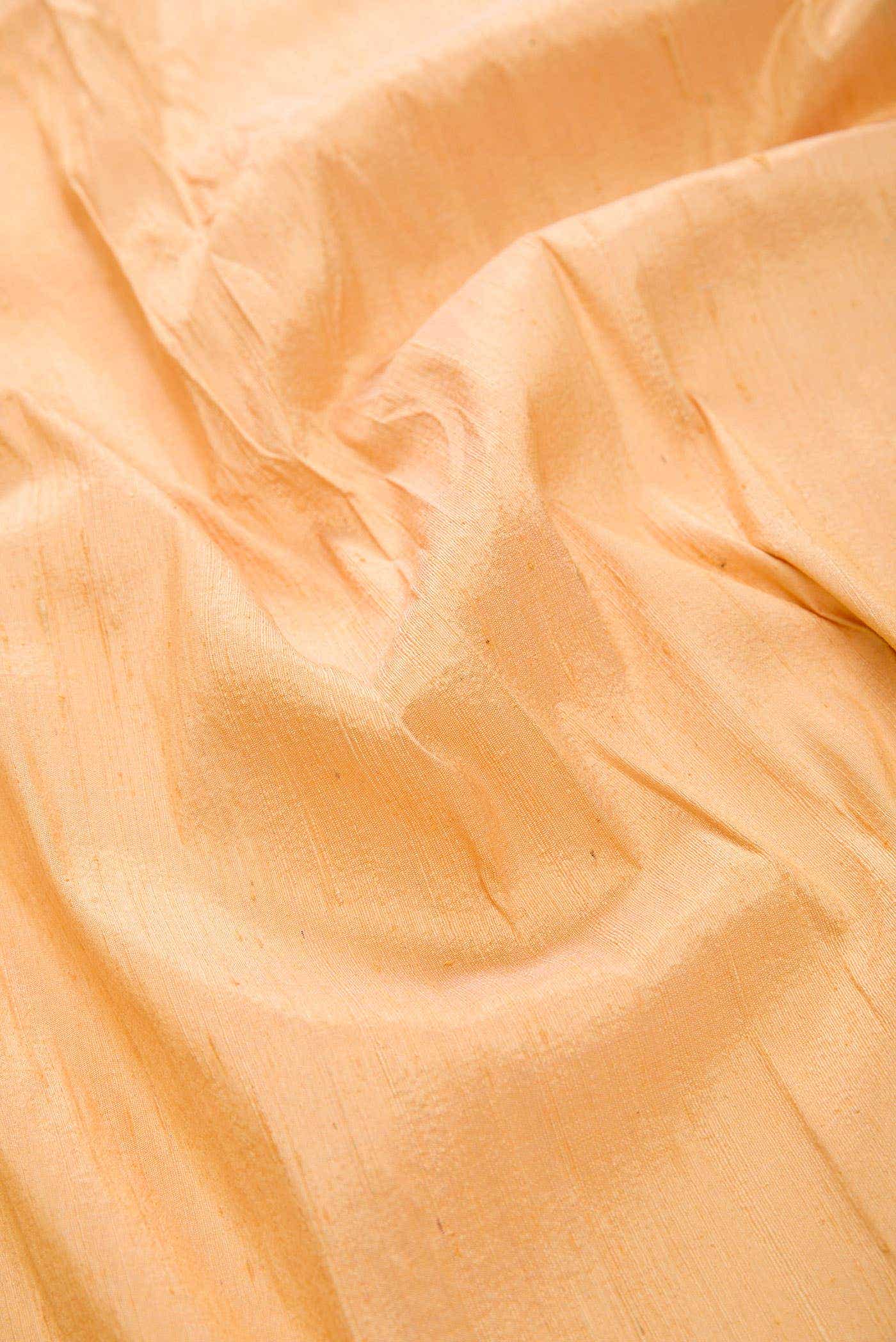 Gold Raw Silk Dress Material