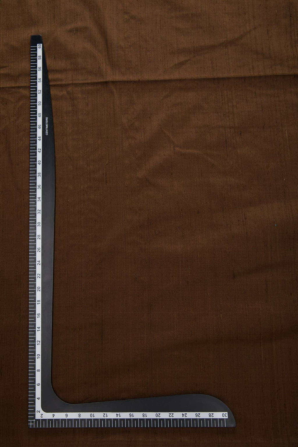 Brown Raw Silk Dress Material