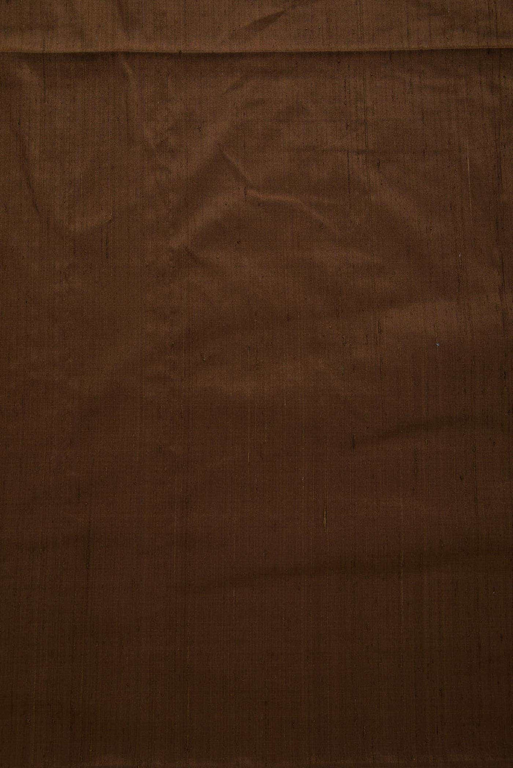 Brown Raw Silk Dress Material