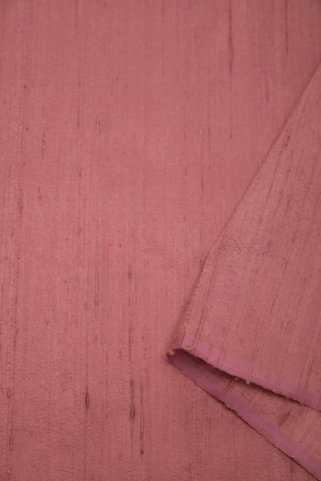 Brown Raw Silk Dress Material