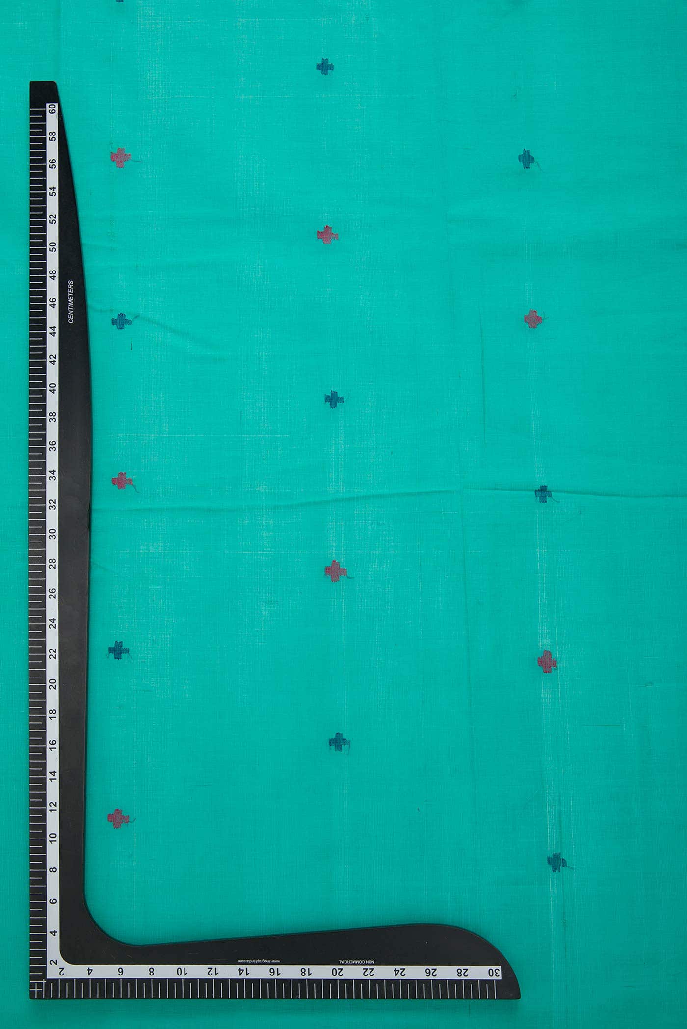 Blue Cotton Dress Material