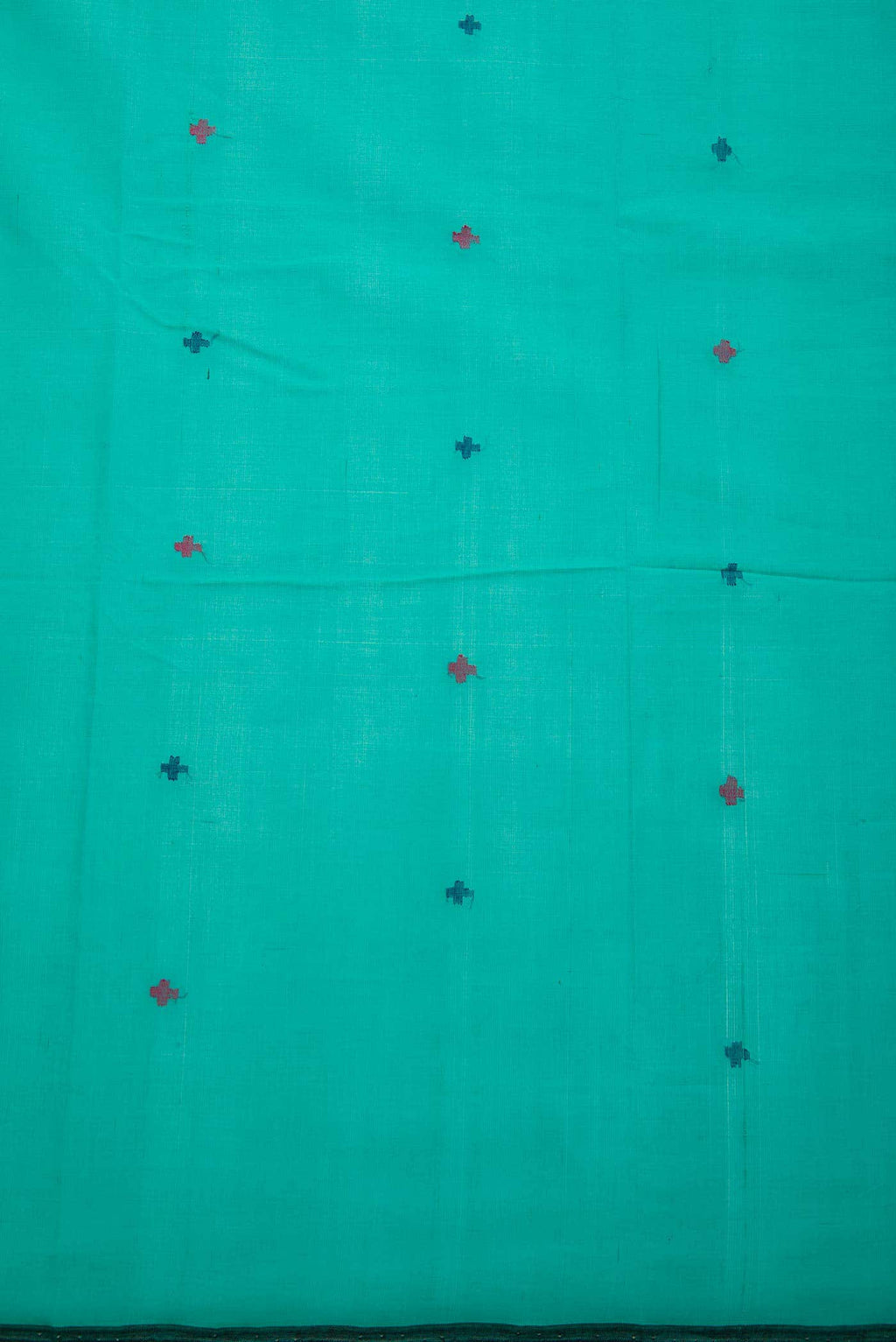 Blue Cotton Dress Material