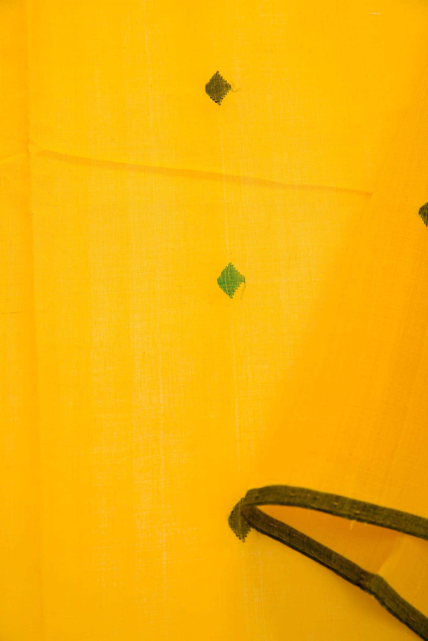 Yellow Cotton Dress Material