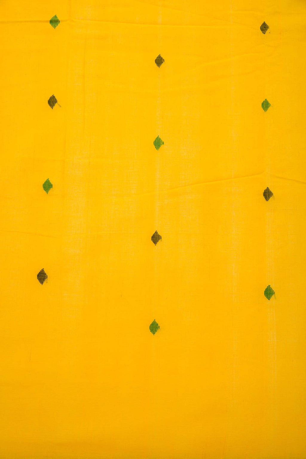 Yellow Cotton Dress Material