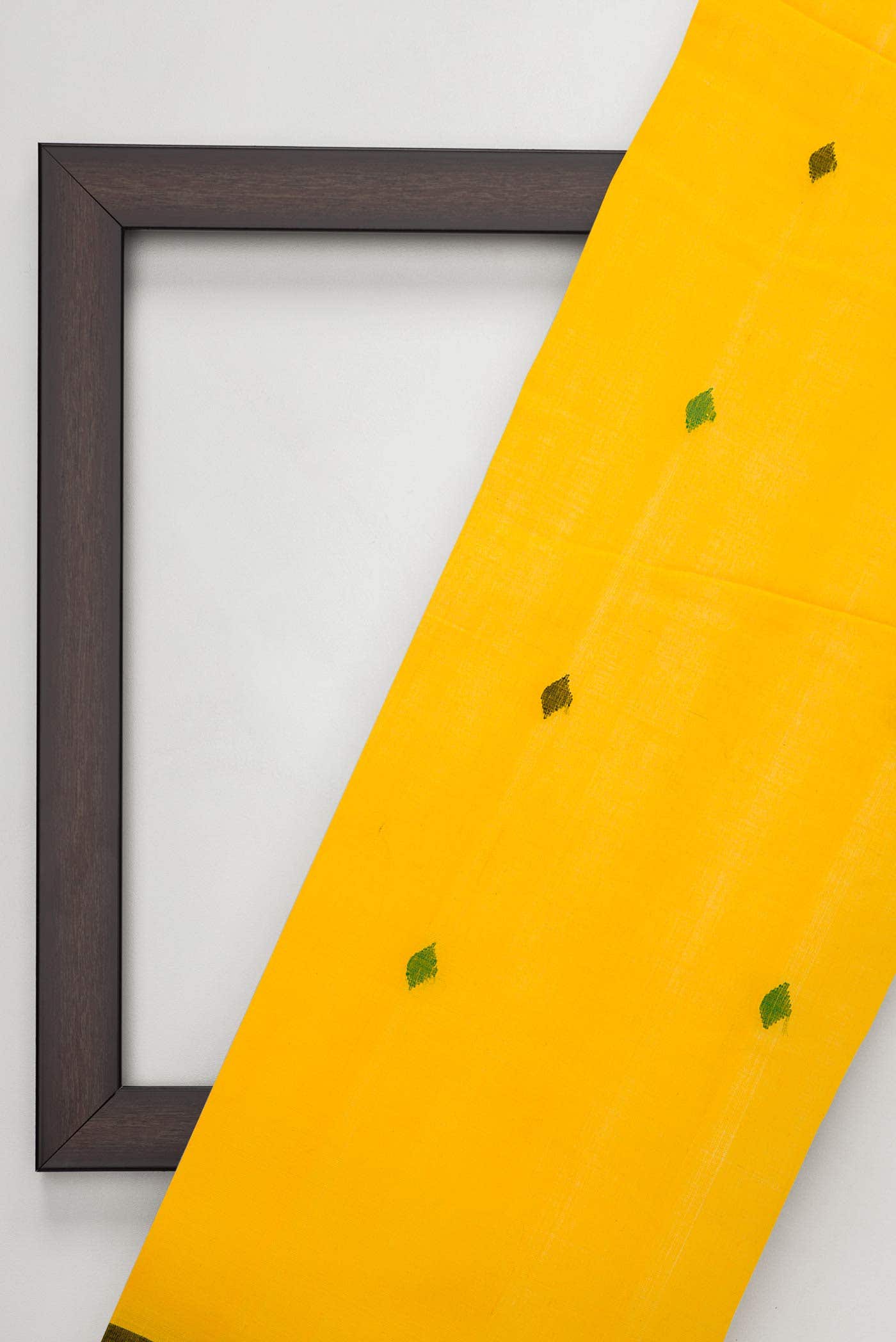 Yellow Cotton Dress Material