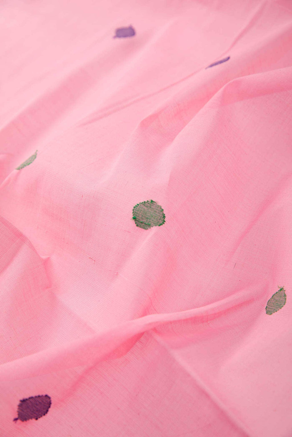 Pink Cotton Dress Material