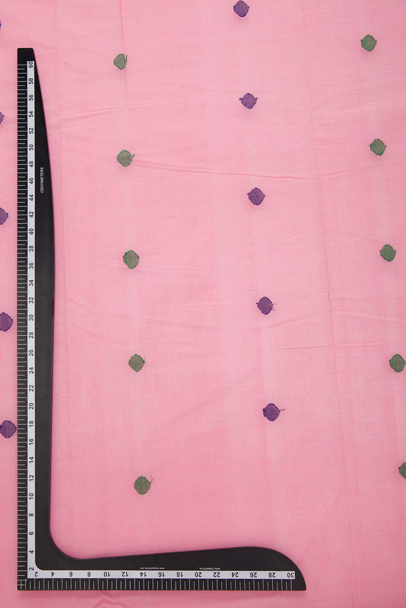 Pink Cotton Dress Material