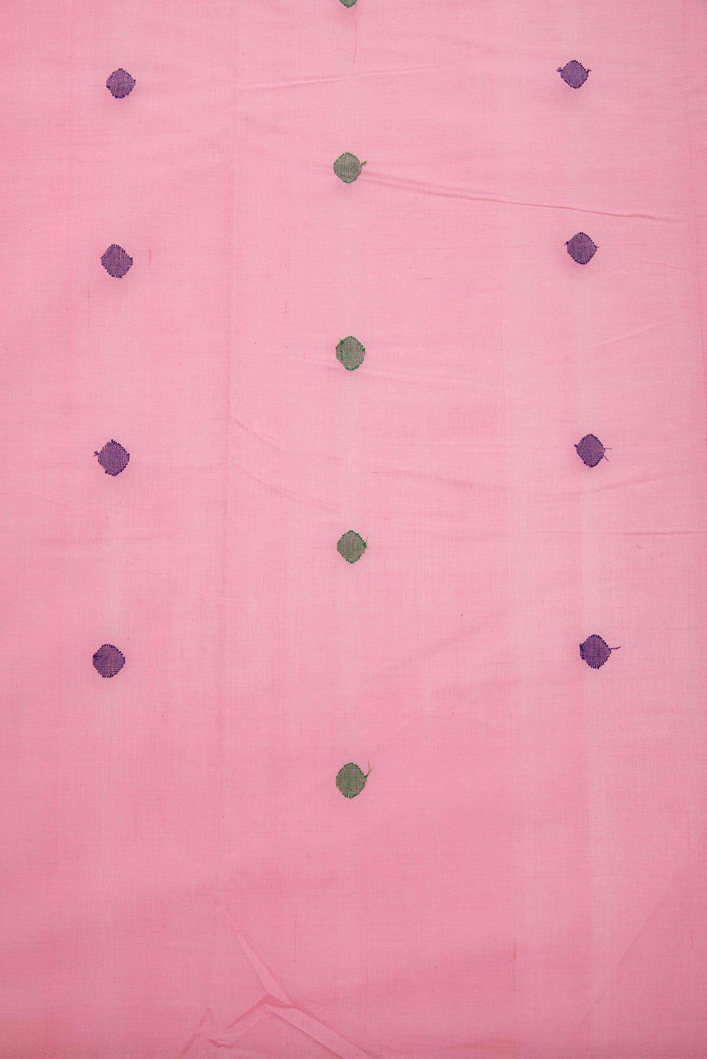 Pink Cotton Dress Material