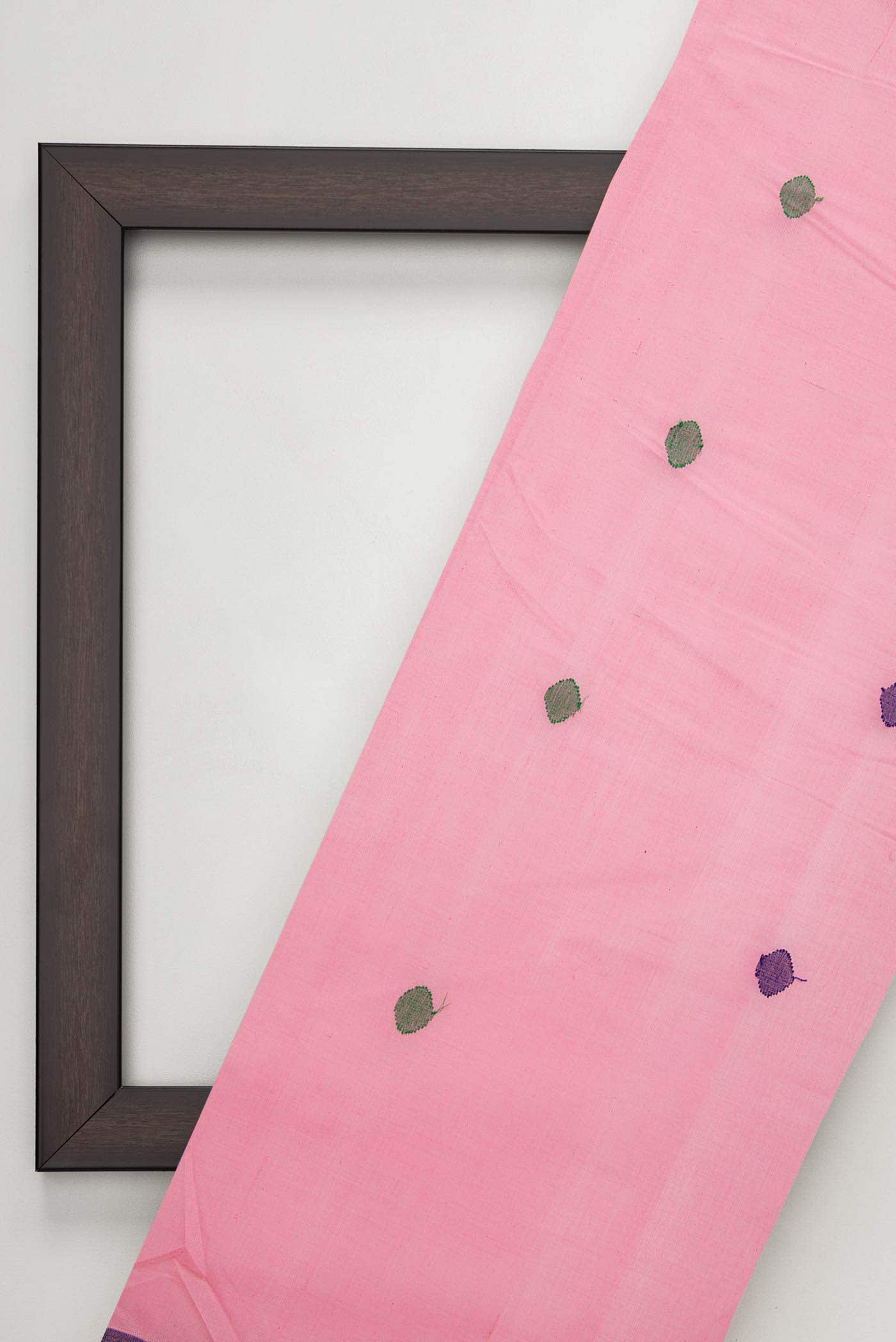 Pink Cotton Dress Material
