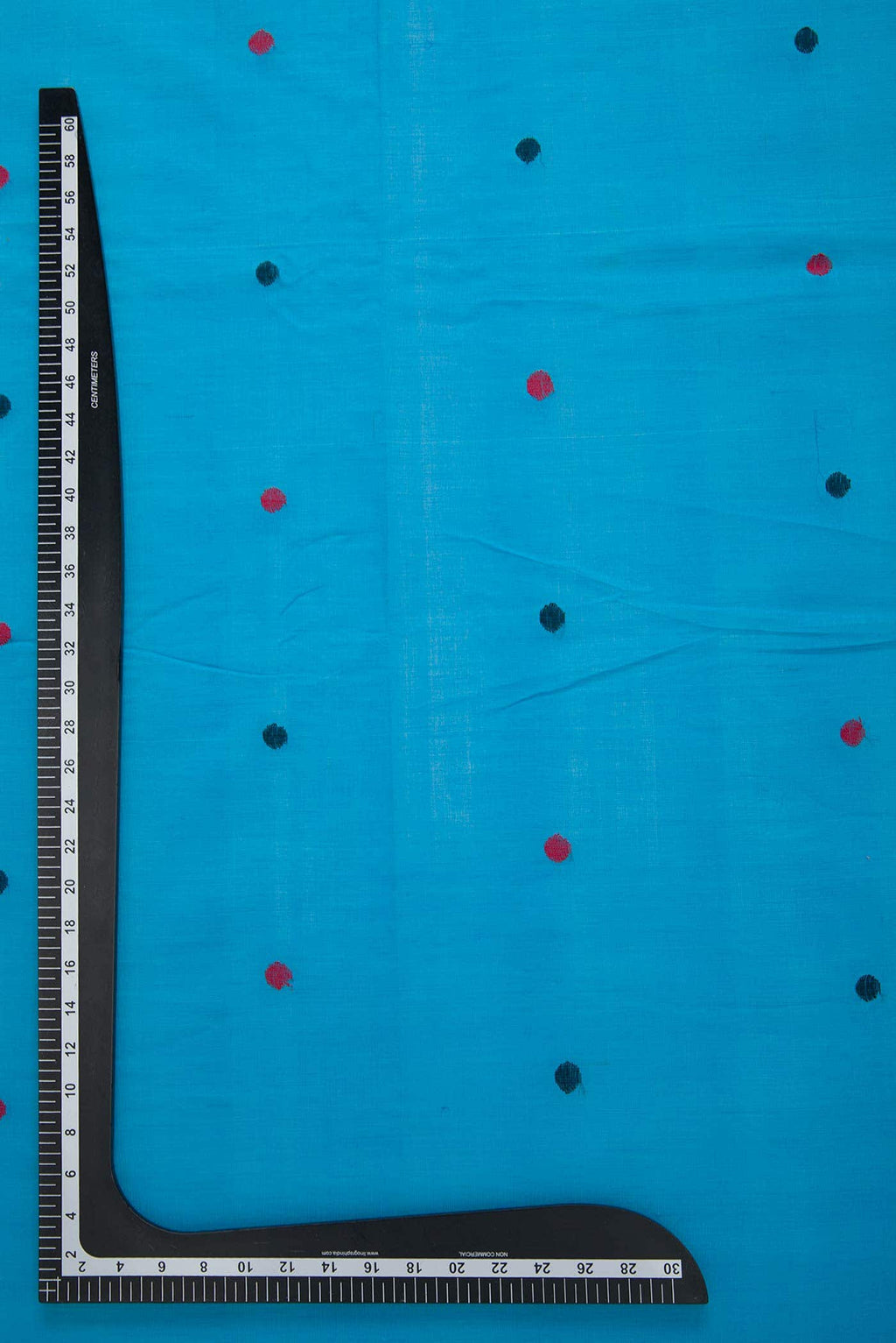 Sky Blue Cotton Dress Material