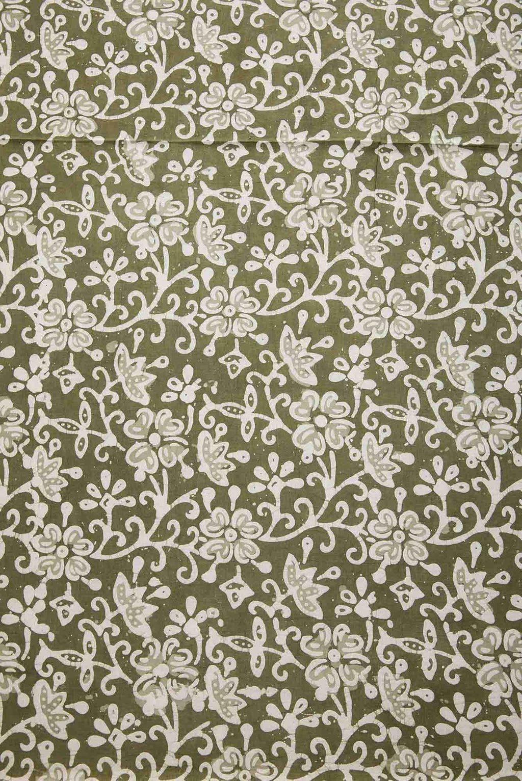 Green Cotton Dress Material