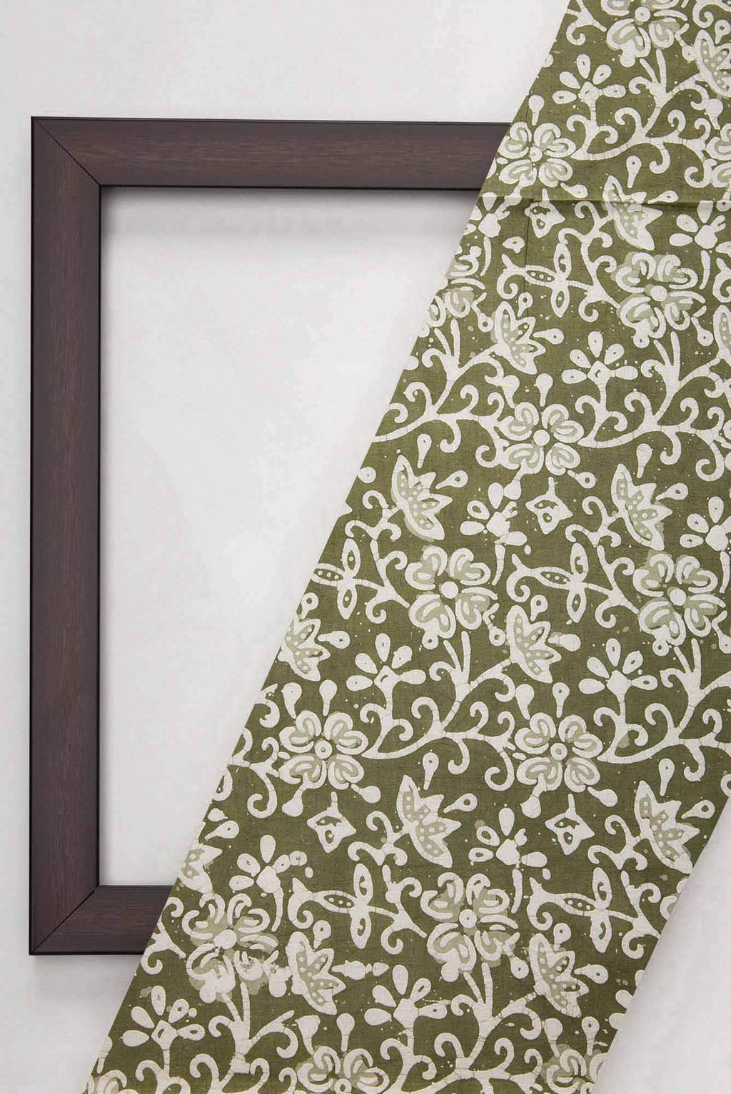 Green Cotton Dress Material