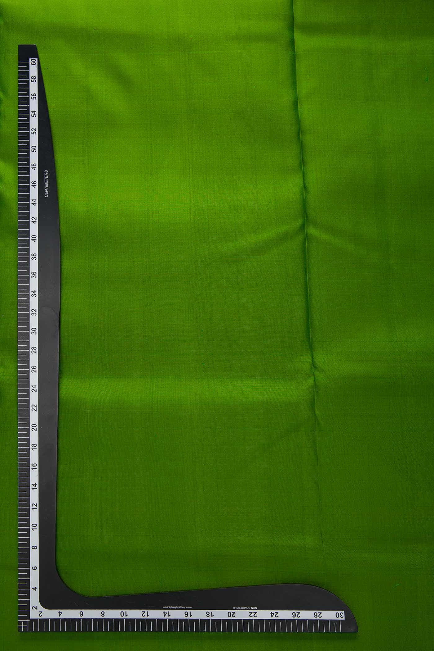 Green Kanchipuram Silk Dress Material