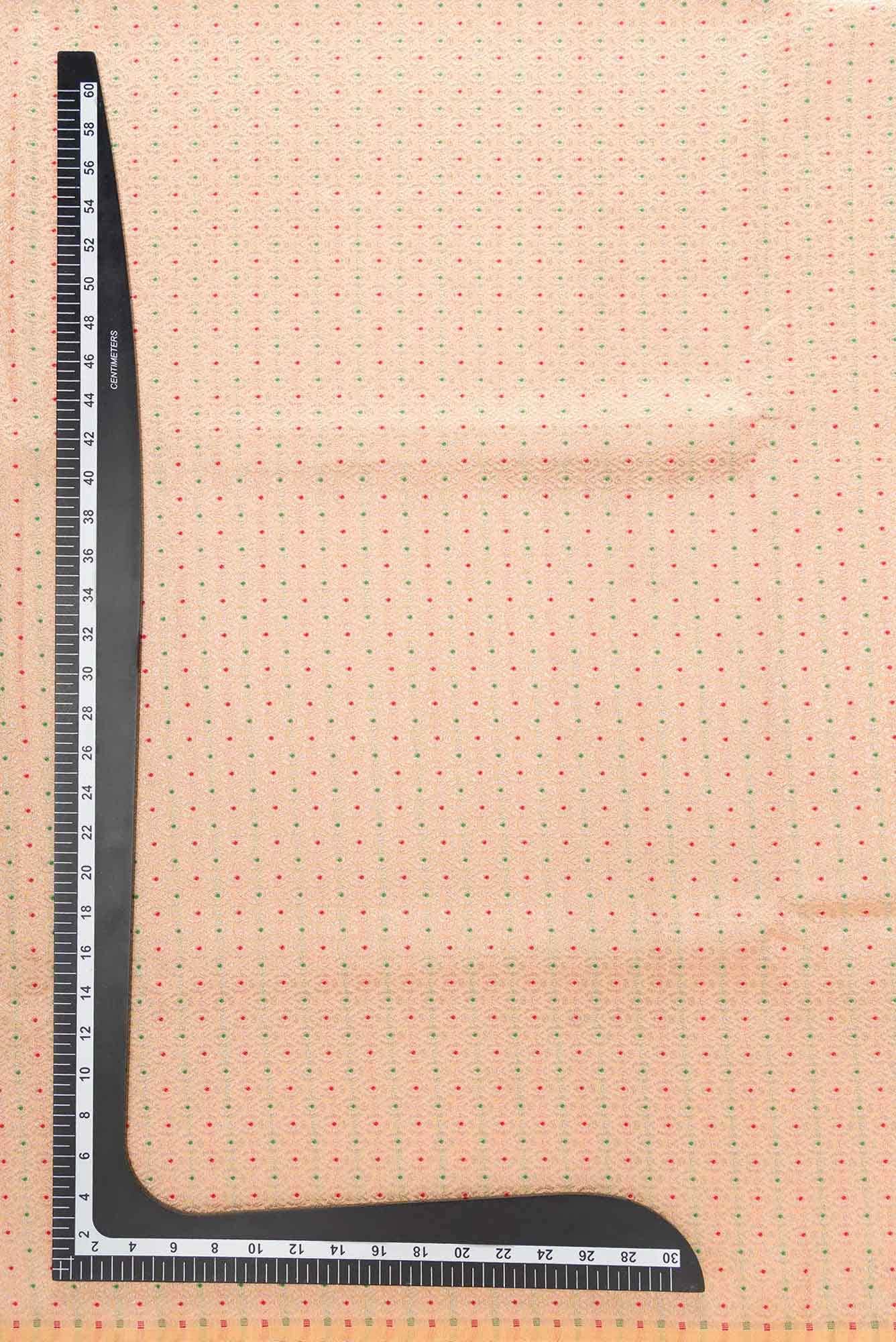 Sandal Banarasi Silk Dress Material
