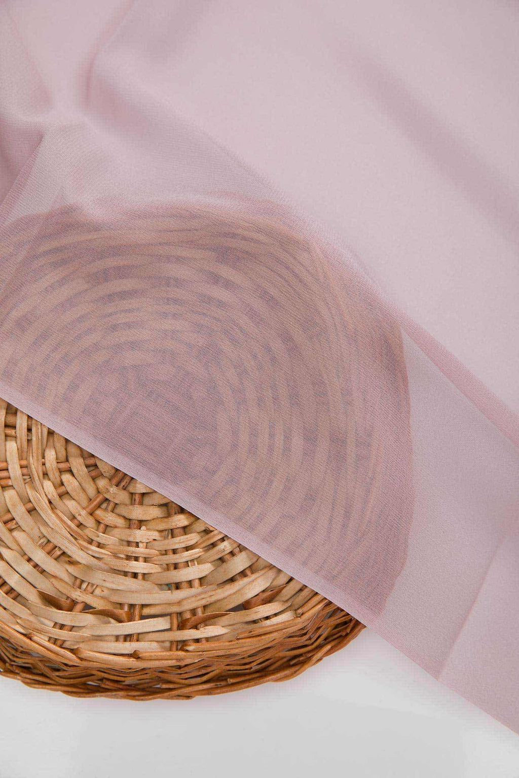 Rose Gold Georgette Dress Material