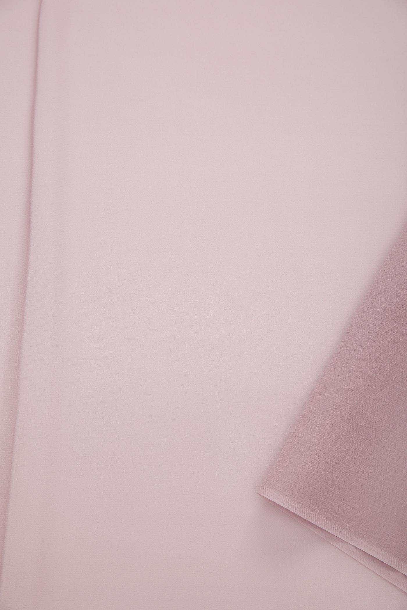 Rose Gold Georgette Dress Material