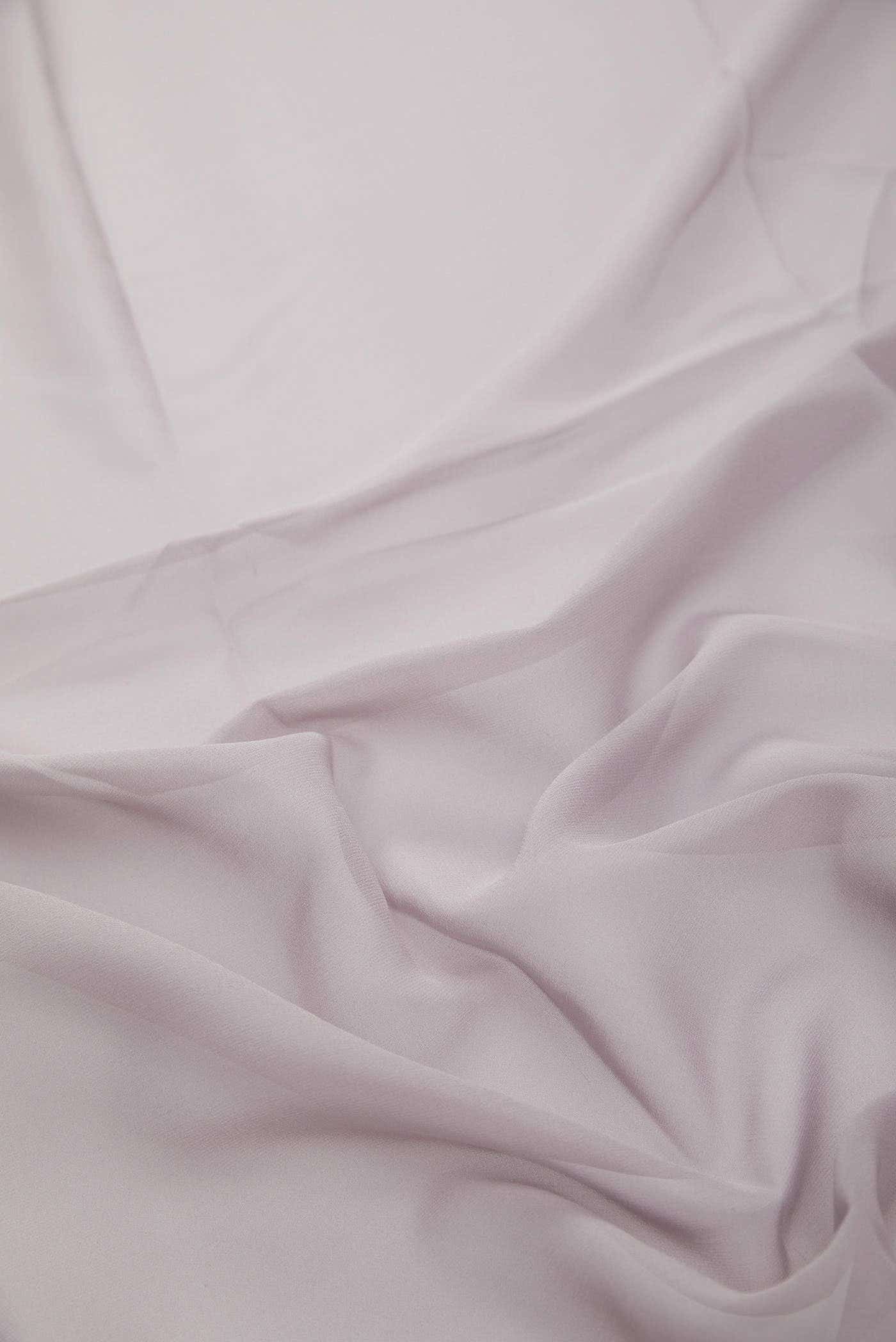 Lilac Georgette Dress Material