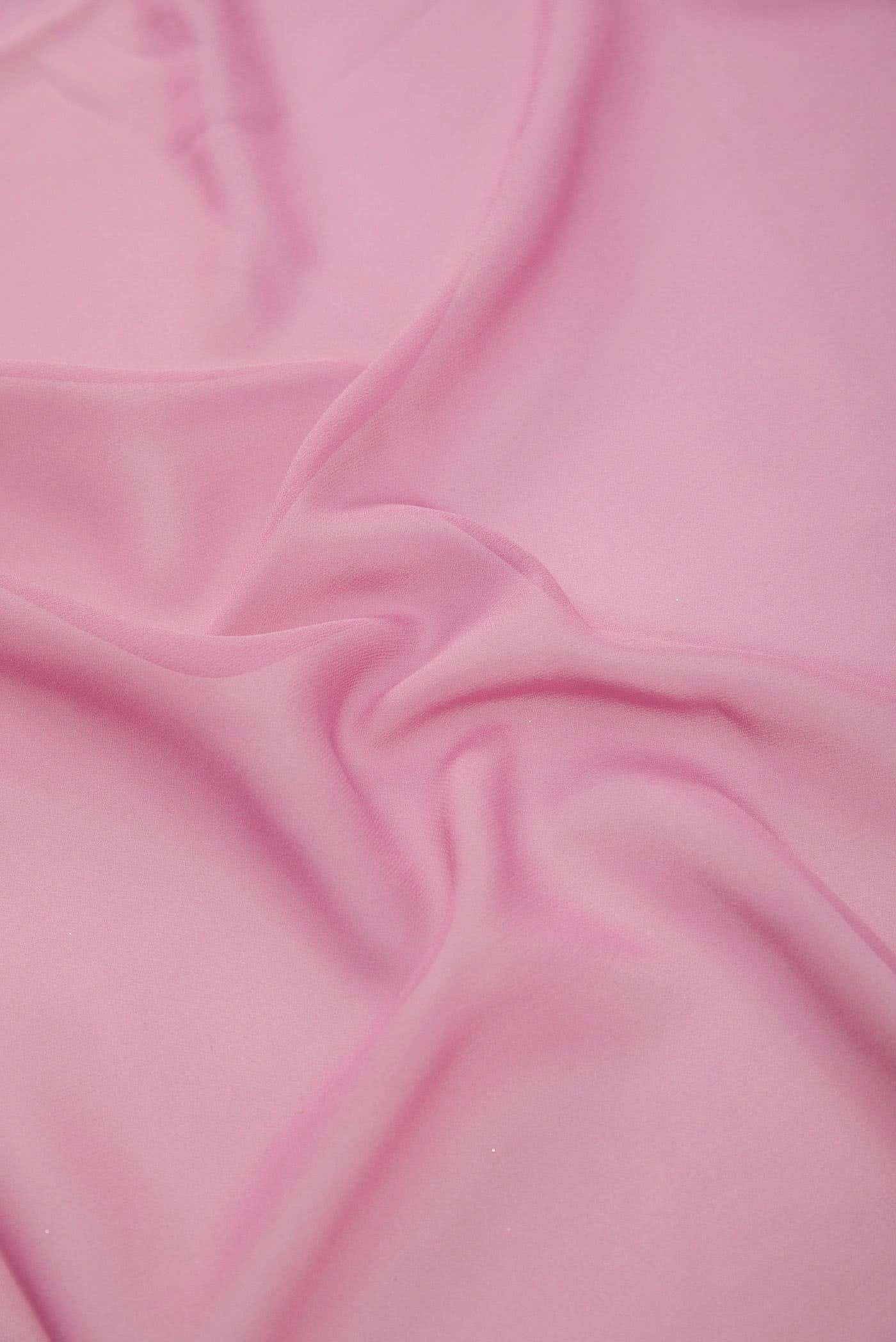 Pink Georgette Dress Material