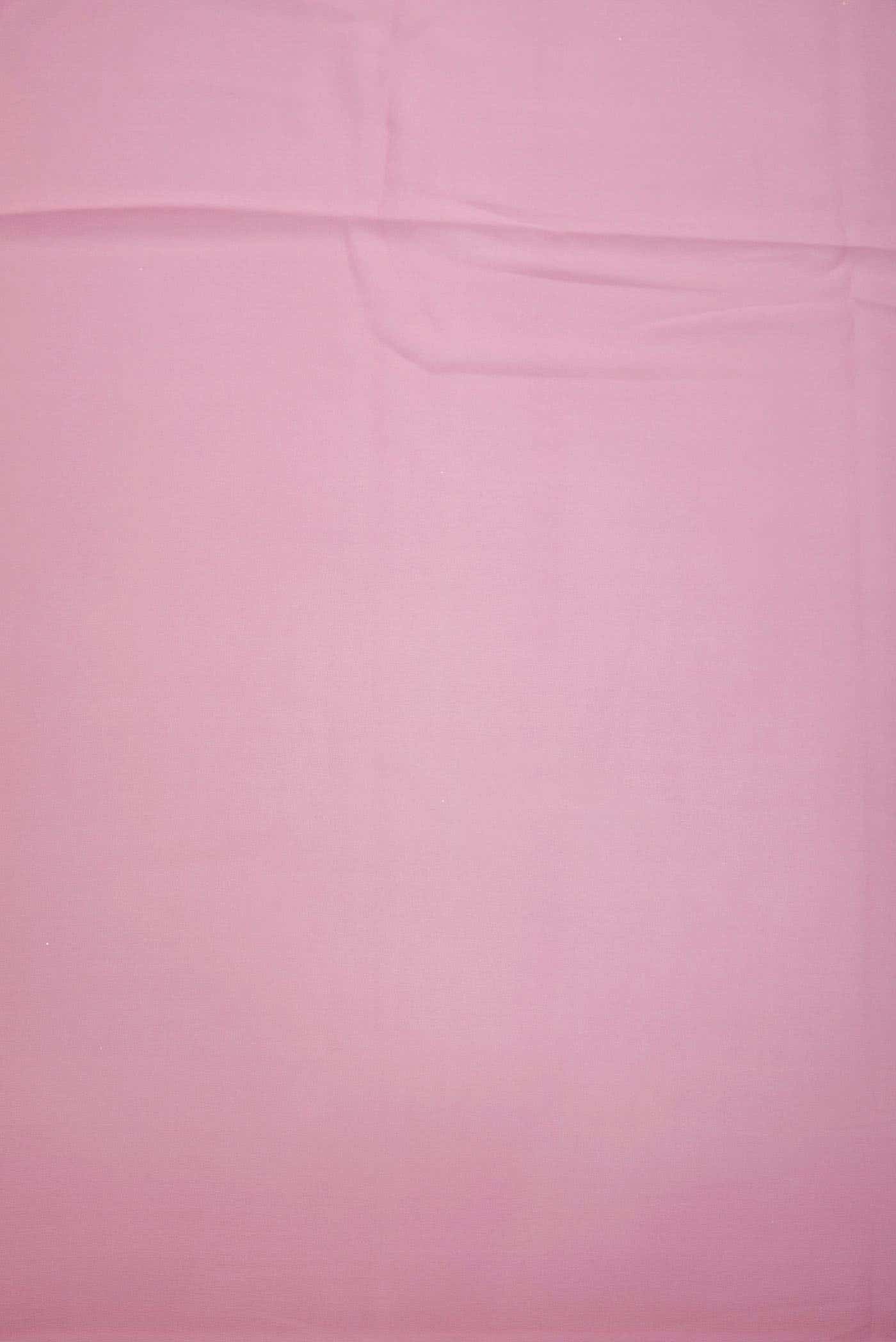 Pink Georgette Dress Material