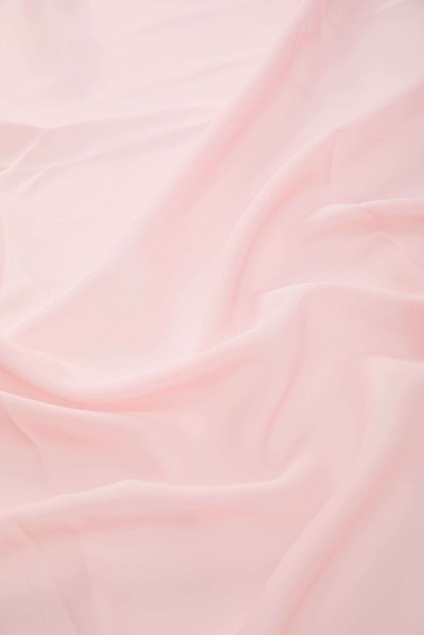 Rose Gold Georgette Dress Material