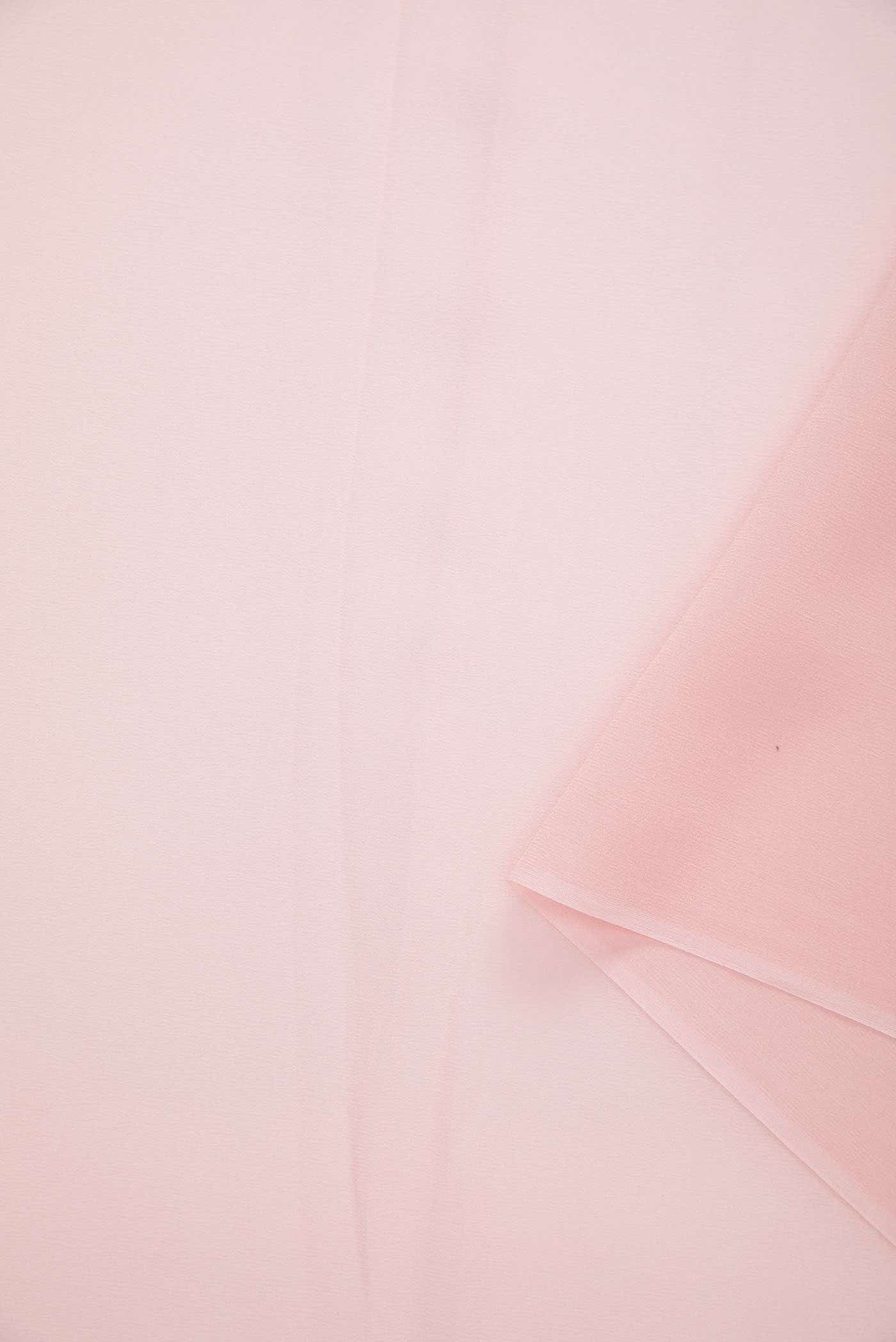 Rose Gold Georgette Dress Material