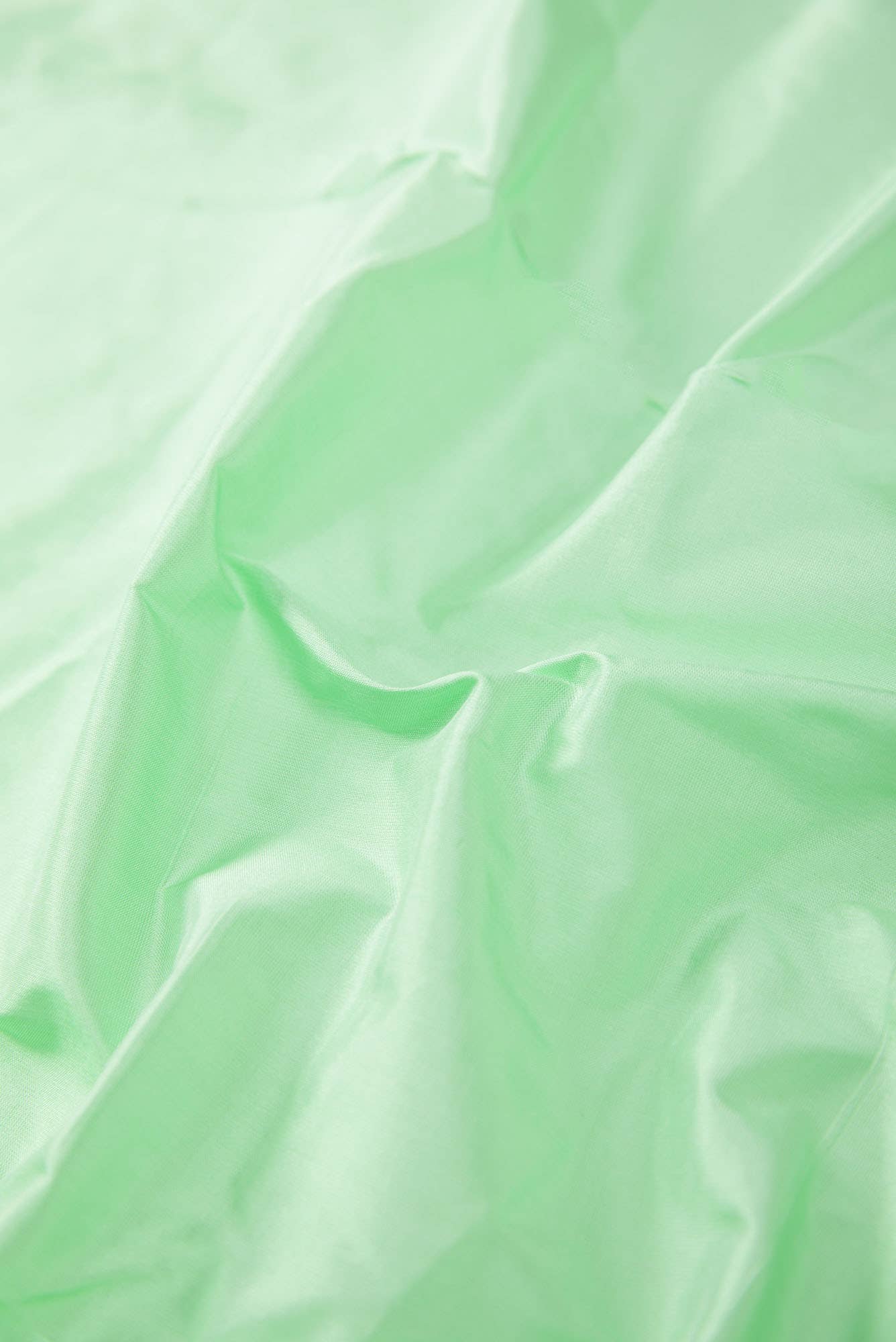 Pista Green Raw Silk Dress Material