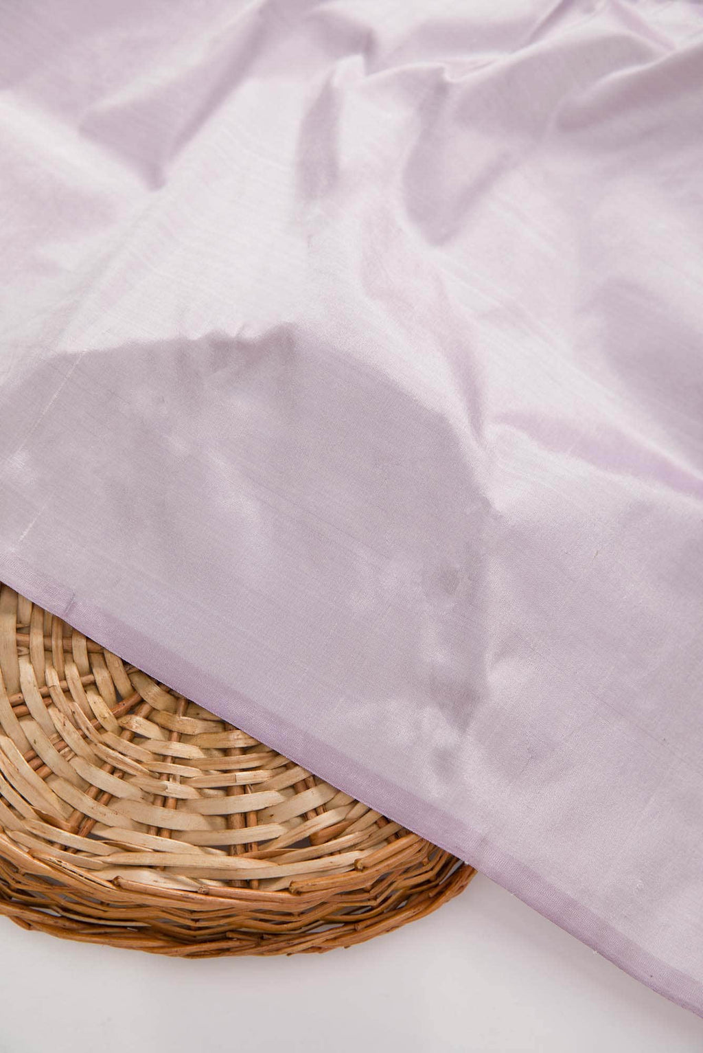 Lavender Raw Silk Dress Material