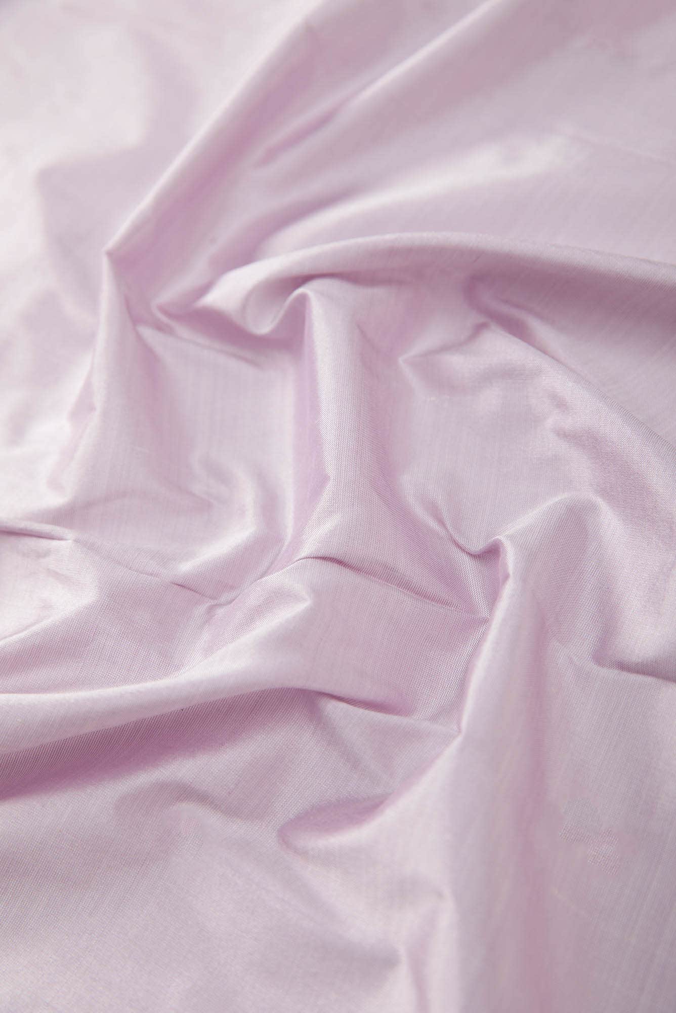 Lavender Raw Silk Dress Material
