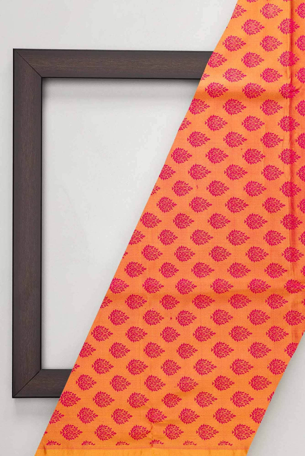 Mustard Banarasi Silk Dress Material
