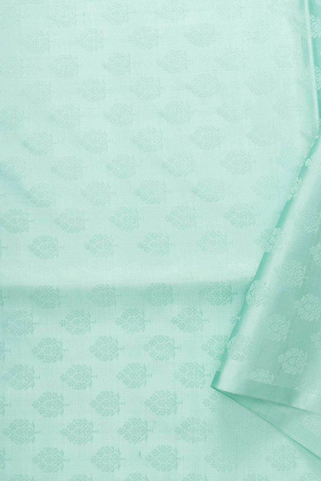 Blue Banarasi Silk Dress Material