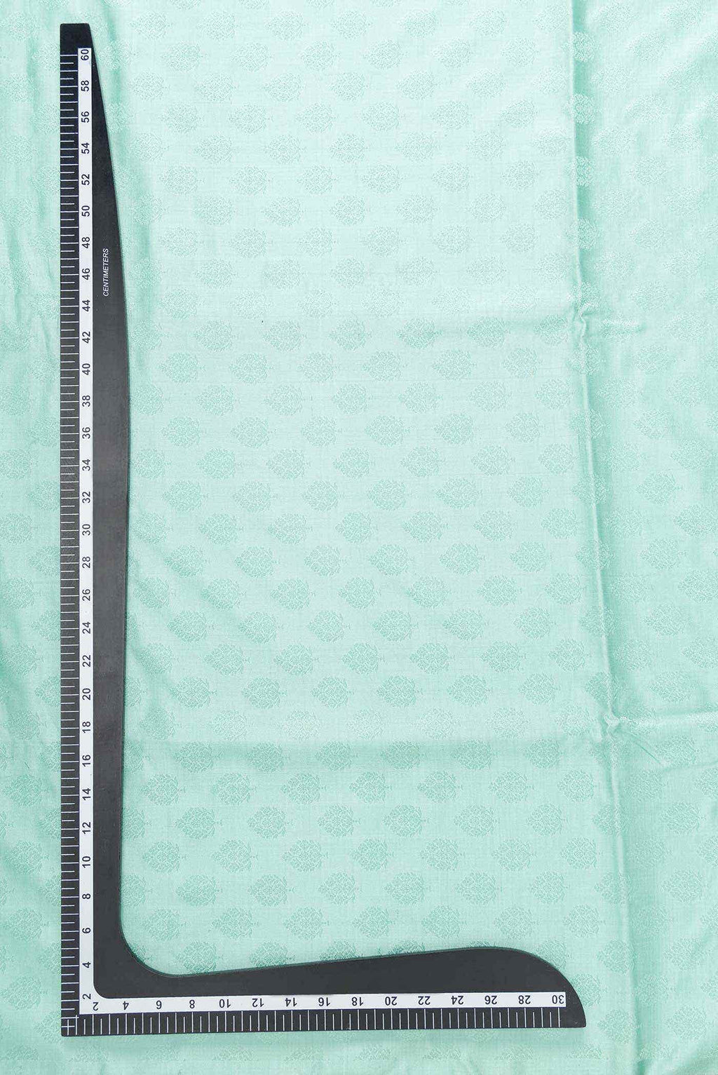 Blue Banarasi Silk Dress Material