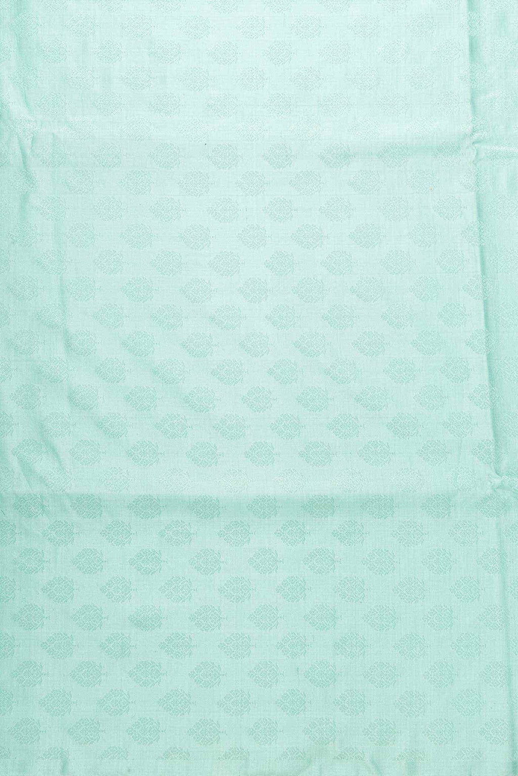 Blue Banarasi Silk Dress Material