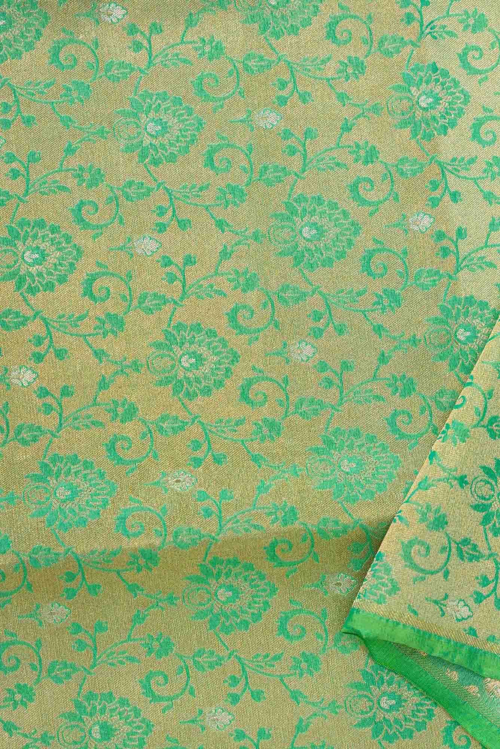 \ Banarasi Silk Dress Material