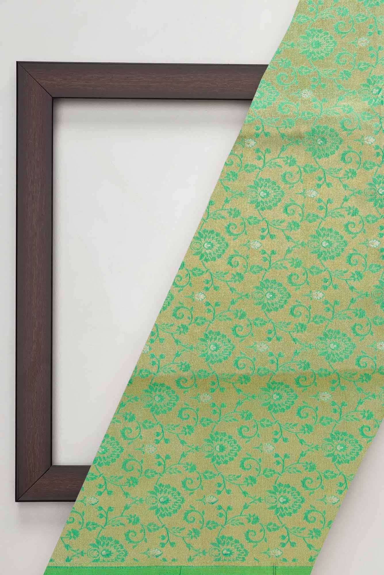 \ Banarasi Silk Dress Material