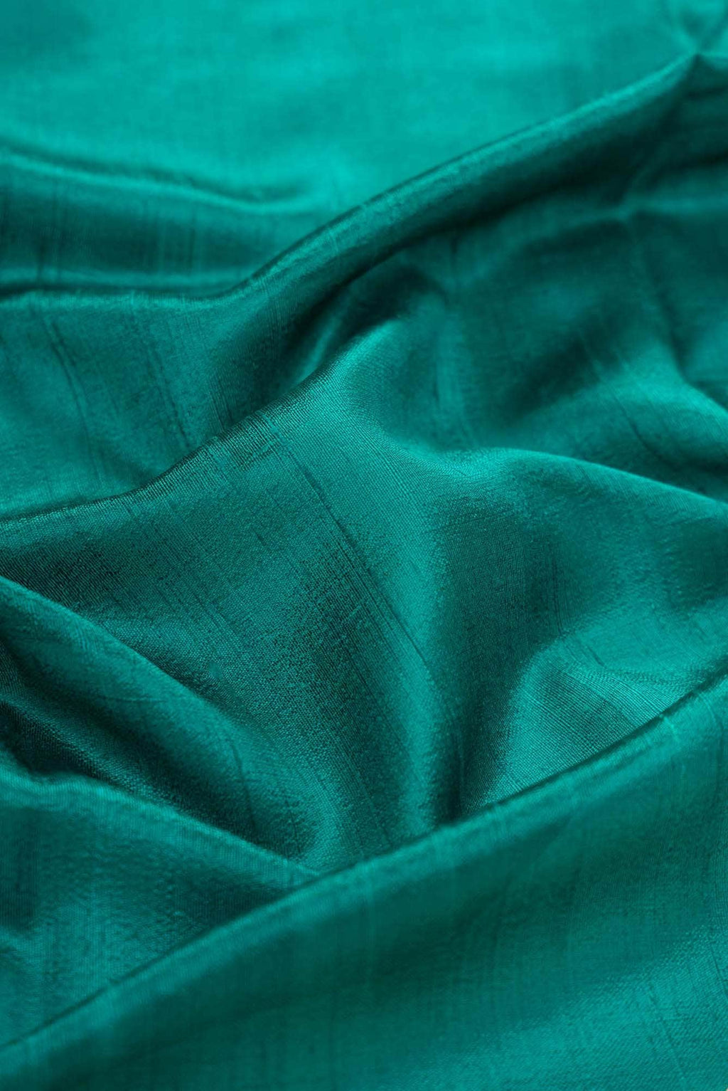 Peacock Blue Raw Silk Dress Material