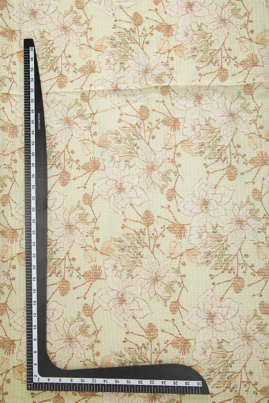 Pista Green Chanderi Silk Dress Material