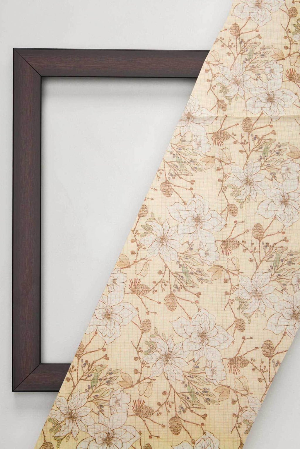 Sandal Chanderi Silk Dress Material