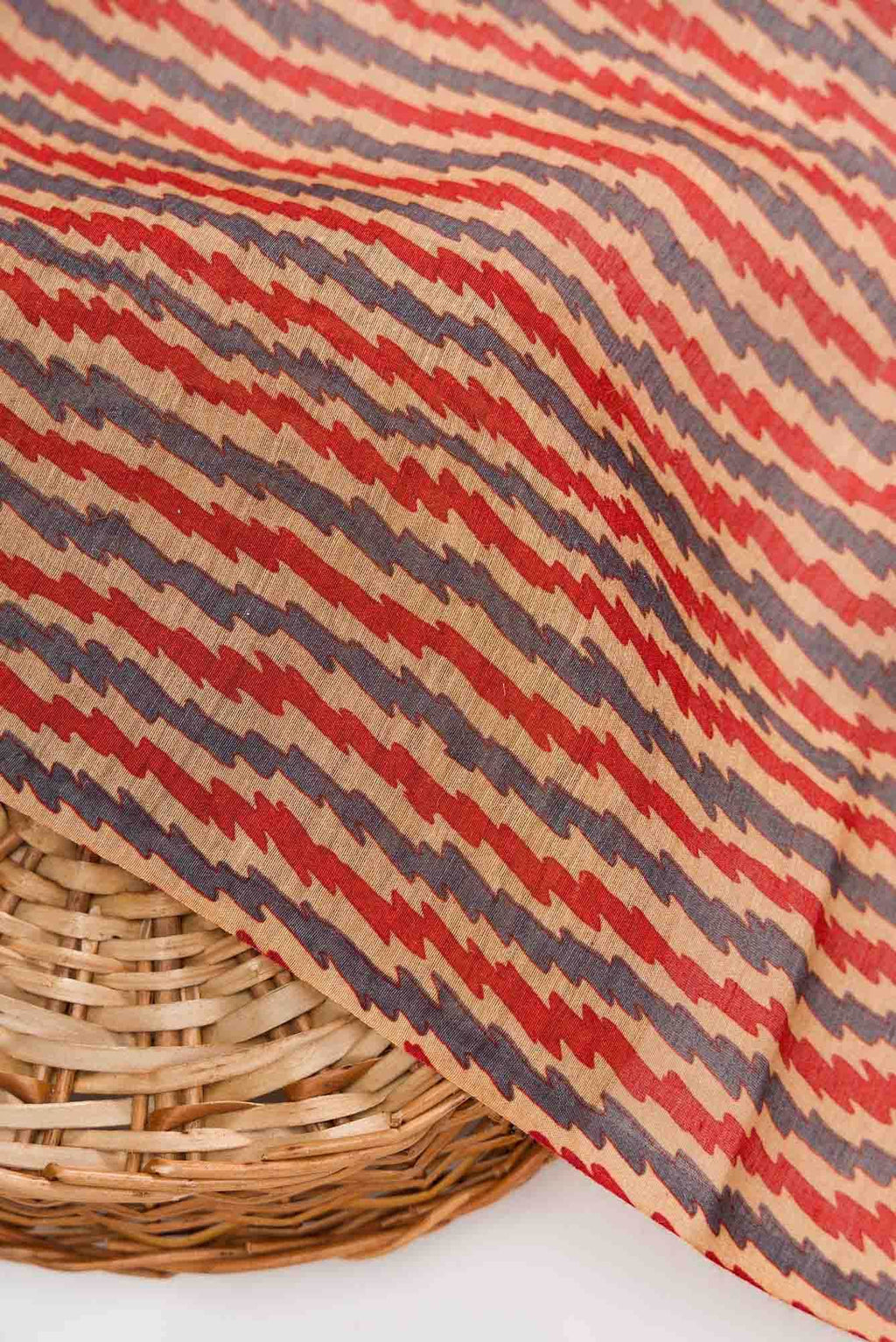Sandal Chanderi Silk Dress Material