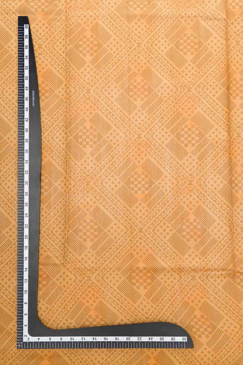 Mustard Tussar Silk Dress Material