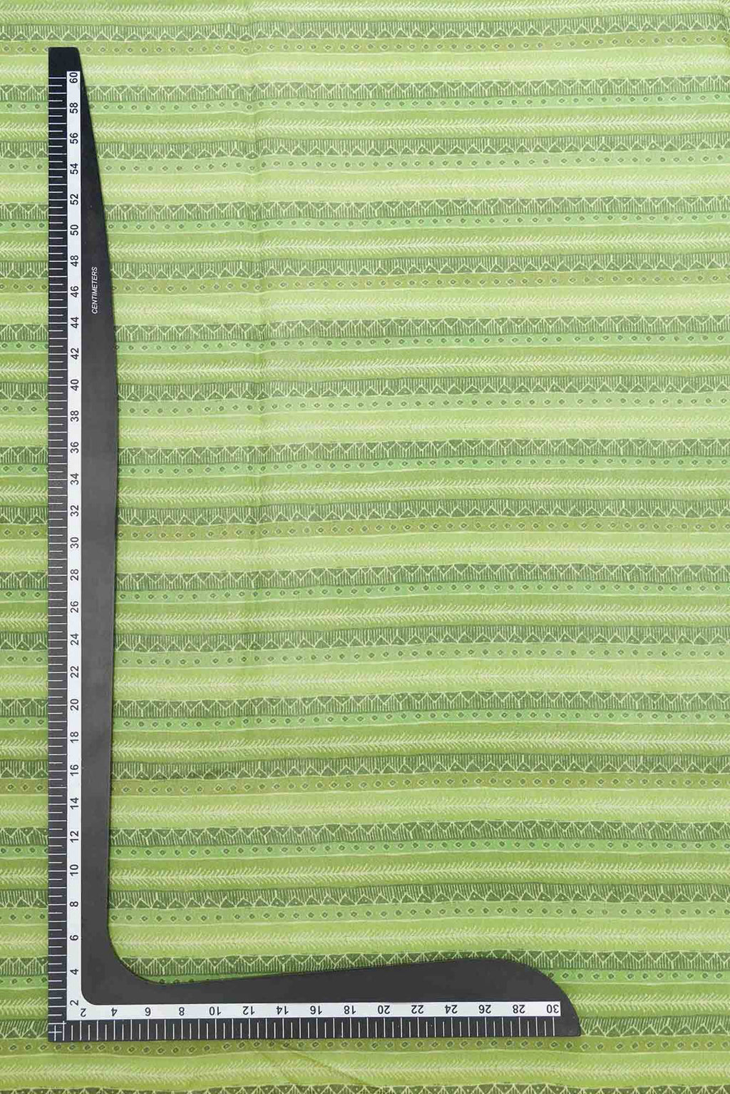 Green Chanderi Silk Dress Material