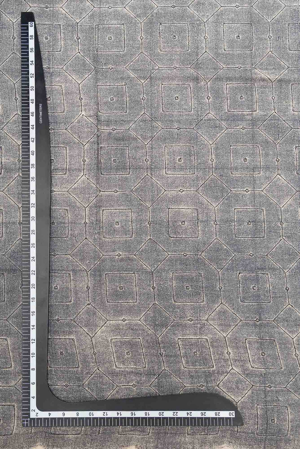 Grey Tussar Silk Dress Material