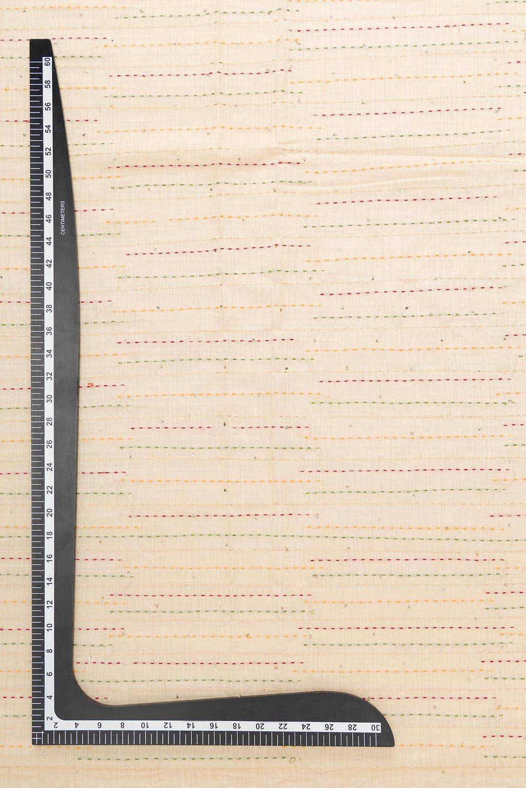 Sandal Tussar Silk Dress Material