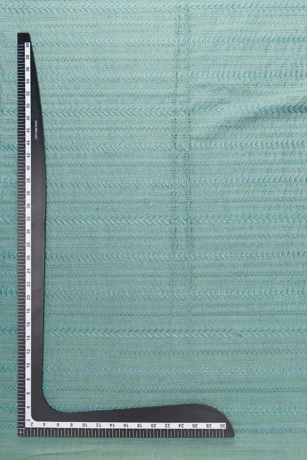 Maya Blue Tussar Silk Dress Material