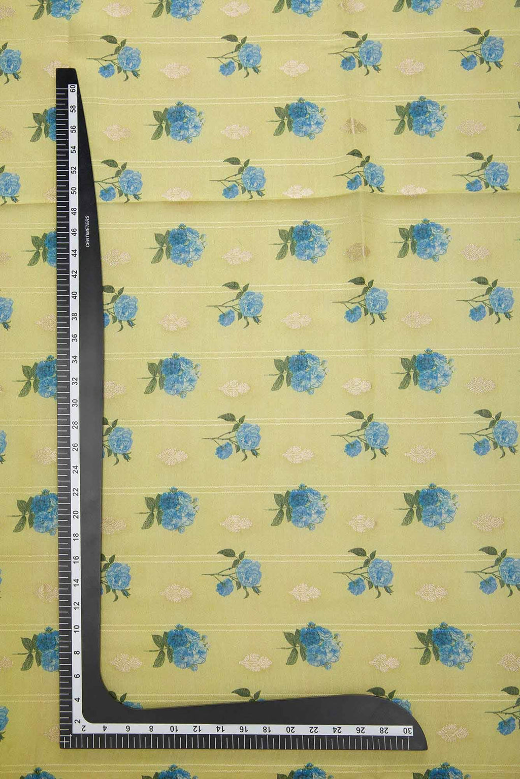 Pista Green Chanderi Silk Dress Material