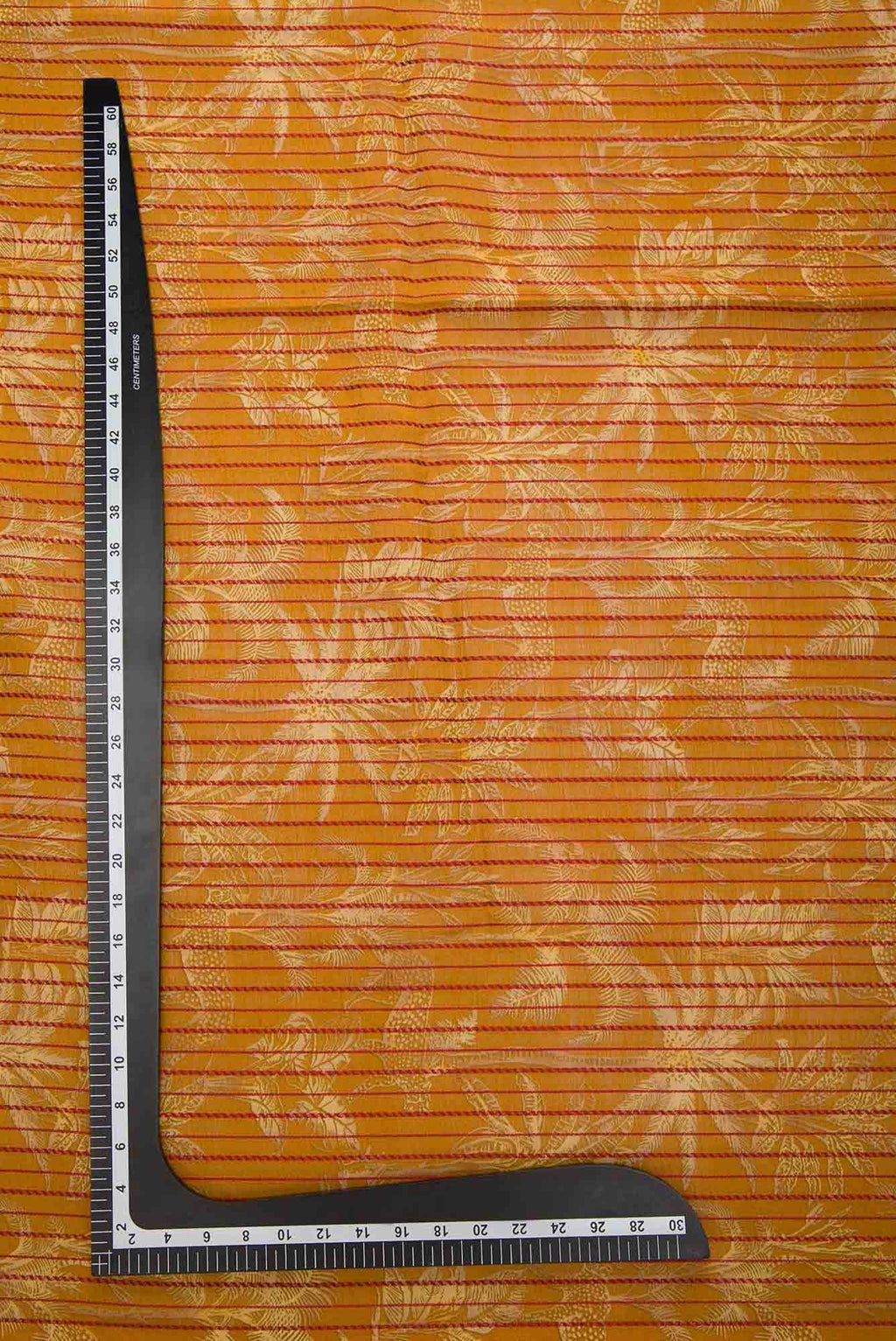 Mustard Chanderi Silk Dress Material