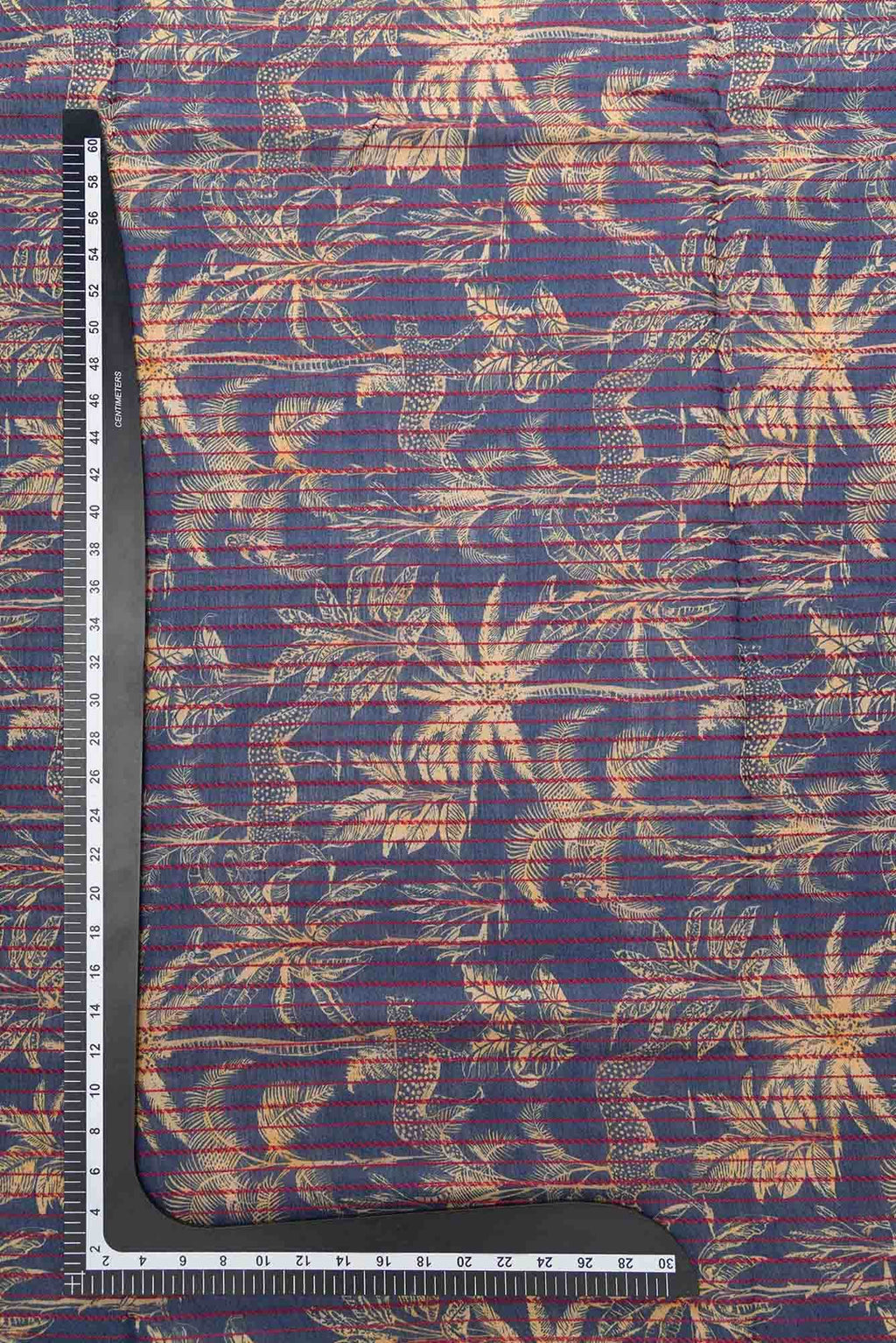 Grey Chanderi Silk Dress Material