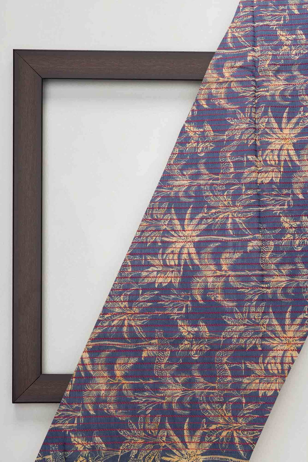 Grey Chanderi Silk Dress Material