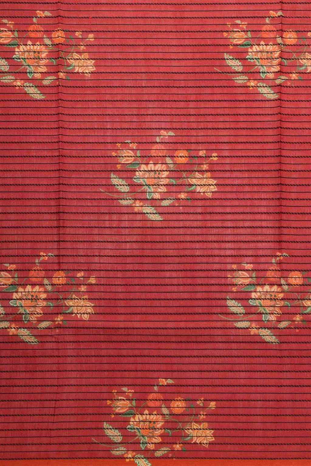 Maroon Chanderi Silk Dress Material
